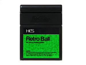 Commodore 64 Retro Ball Game Cartridge