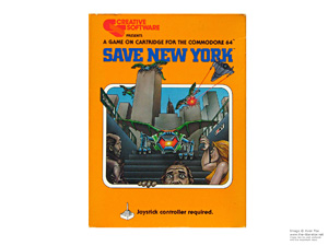 Box for Commorodre 64 Save New York
