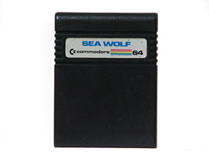 Commodore 64 Sea Wolf Game Cartridge