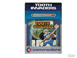 Box for Commodore 64 Tooth Invaders