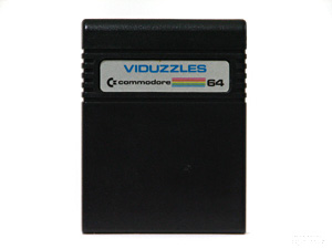 Commodore 64 Viduzzles Game Cartridge