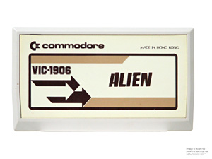 Commodore VIC-20 Alien Game Cartridges