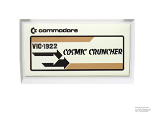 Commodore VIC-20 Cosmic Cruncher Game Cartridge