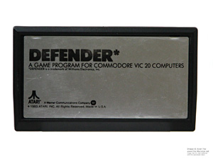 Commodore VIC-20 Defender Game Cartridge