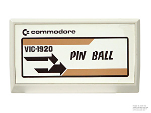 Commodore VIC-20 Pin Ball Game Cartridge