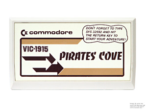 Commodore VIC-20 Pirates Cove Game Cartridge