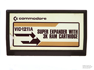Commodore VIC-20 Super Expander 3k RAM Cartridge
