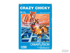 Vtech Creativision Dick Smith Wizzard Crazy Chicky Box