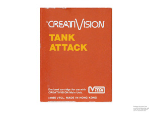 Vtech Creativision Dick Smith Wizzard Tank Attack Reissue Box