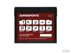 Hanimex SD-050 SD-070 SD-090 Supersportic Black Game Cartridge