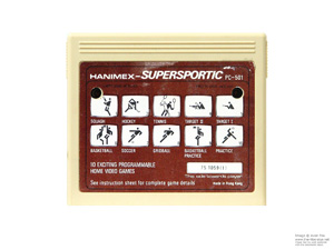 Hanimex SD-050 SD-070 SD-090 Supersportic white Game Cartridge
