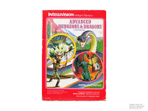 Box for Intellivision Advanced Dungeons and Dragons Cloudy Mountain