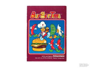 Box for Intellivision Burger Time