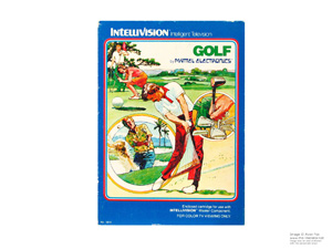 Box for Intellivision Golf