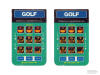 Controller Overlay for Intellivision Golf