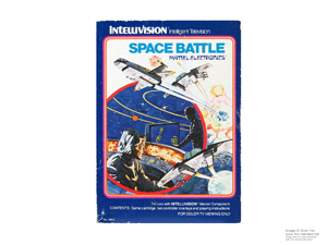 Box for Intellivision Space Battle