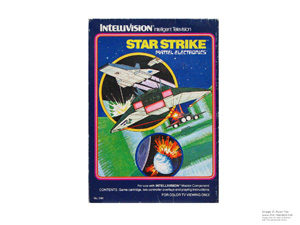 Box for Intellivision Star Strike