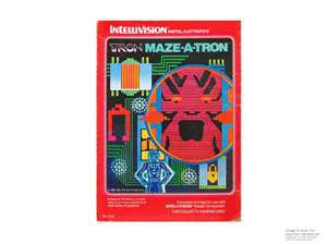 Box for Intellivision TRON Maze-a-Tron