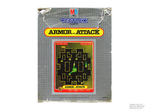 Box for Vectrex Armor Attack Game Cartridge