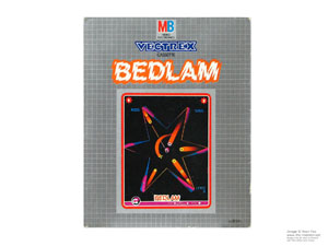 Box for Vectrex Bedlam Game Cartridge