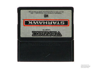 Vectrex Starhawk Game Cartridge