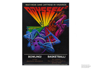 Magnavox Odyssey 2 Bowling / Basketball Box