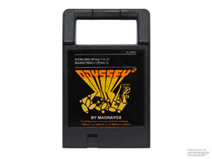 Magnavox Odyssey 2 Bowling / Basketball Game Cartridge