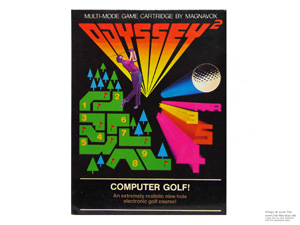 Magnavox Odyssey 2 Computer Golf Box