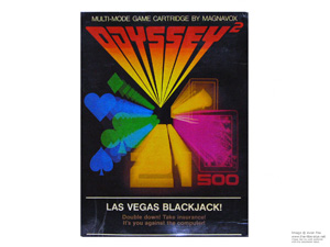 Magnavox Odyssey 2 Las Vegas Blackjack Box