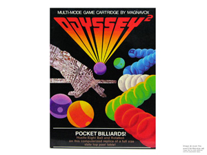 Magnavox Odyssey 2 Pocket Billiards Box