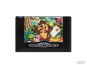 SEGA Mega Drive Taz-Mania Game Cartridge
