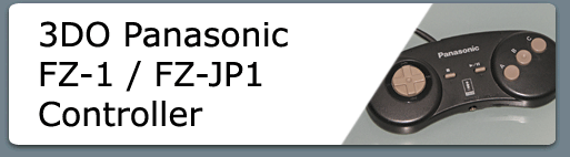 3DO Panasonic FZ-1 / FZ-JP1 Controller Button