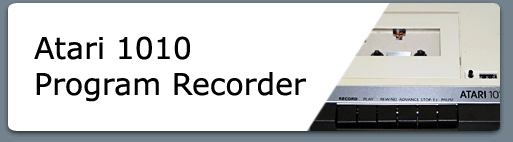 Atari 1010 Program Recorder Button