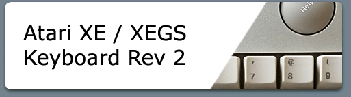 Atari XE / XEGS Keyboard Button