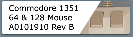 Commodore 64 Mouse A0101910 Button