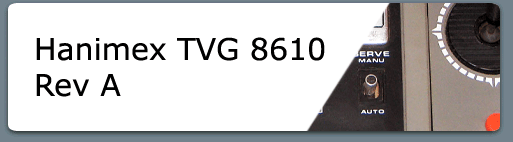 Hanimex TVG 8610 Button