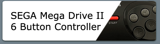 SEGA Mega Drive II 6 Button Controller Button