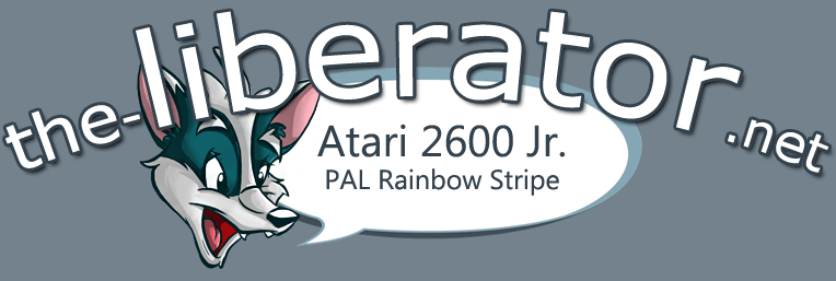 Atari 2600 Jr. (Short Rainbow) 