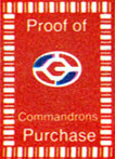 American Commandrons Proof of Purchase Coupon