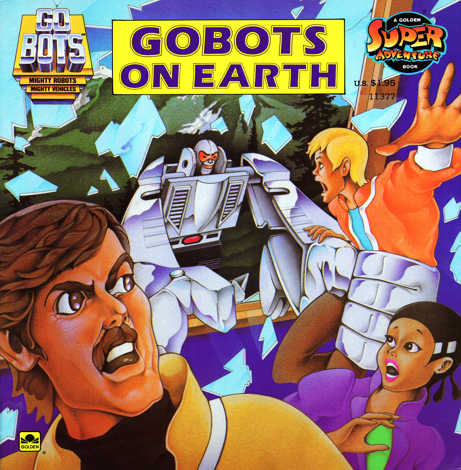 Golden Super Adventure Gobots Books