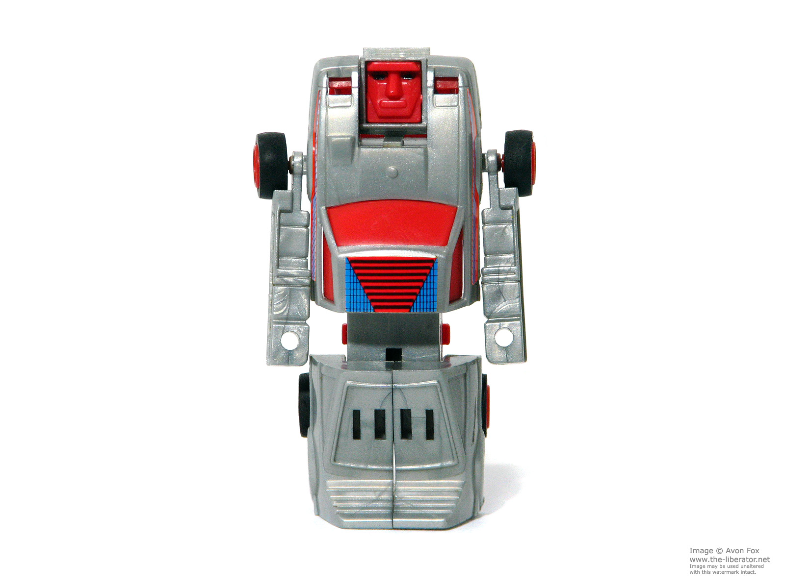 Fairlady-300ZX Robotron (Robo Tron) by Buddy L Red & Grey