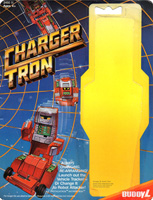 Charger Tron Cardback Version Two from Gold and Blue Antagatron