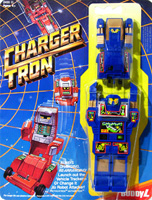 Charger Tron Antagatron Gold and Blue Variant on Cardback Version Two