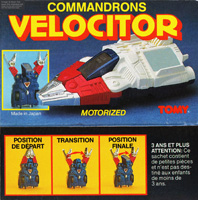 Velocitor / Velostella Commandrons Canadian Box