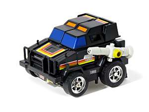 Trans-Bot-3 Daijim Convert-A-Bots in 4 Wheel Drive Vehicle Mode