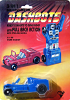 Dune Buggy Plastic Dashbots on Card