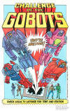 challenge of the gobots cartoon advert clipped from a comic book