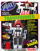 All-Terrain Trekker White Galaxy Transformer Light + Sound on Card