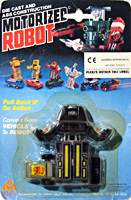 Army Jeep Motorized Robot on Macau Card MC Toy