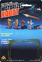 Alt Mode Cardback for Red Jeep Truck Motorized Robot MC Toy